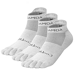 OrrinSports Toe Socks for Men Women Cool-max