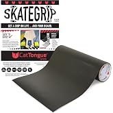 CatTongue Grips 11"x44" Longboard Grip Tape, Non-Abrasive SkateGrip, Black | Gription's patented non-rubber material is waterproof &amp; UV protected, won't peel or bubble, built for skateboards &amp; scooters