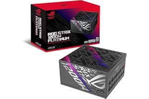 ASUS ROG Strix 1200W Platinum (Fully Modular Power Supply, 80 Plus Platinum Certified, ATX 3.1, GaN MOSFET, GPU-First Intelli