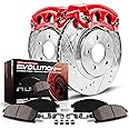 Power Stop KC6372 Z23 Evolution Sport Performance 1-Click Brake Kit with Caliper For Chrysler 200 2015-2017, Dodge Dart 2013-2016 [Model Specific]