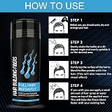 INSKIN Hair Building Fibers Light Brown Hair Loss Concealer Spray view 6