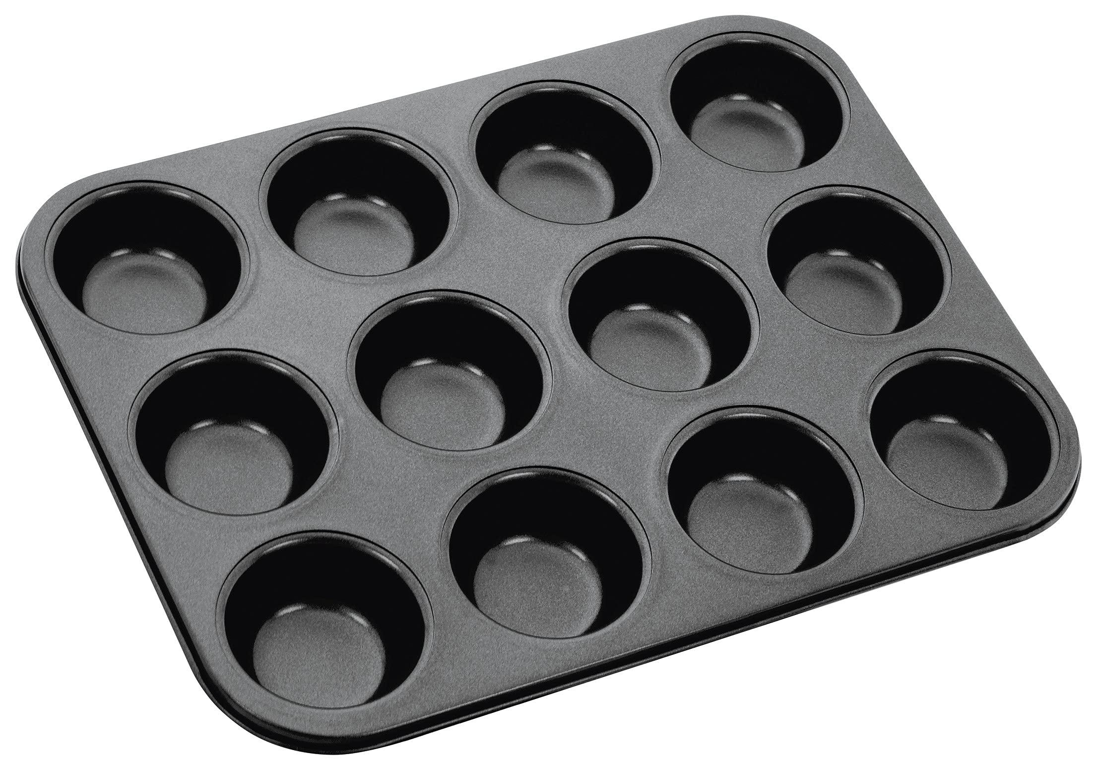 Stellar Non-Stick Cupcake/Muffin Tin with 12 Cups, Dishwasher Safe 6.5cm x 3cm โ image 1