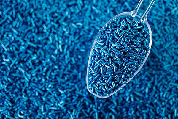 SHIMMER PEARLIZED BLUE SPRINKLES-DAIRY FREE,GLUTEN FREE,EGG FREE,VEGAN,SOY FREE,NUTS FREE,KOSHER,LARGE,BULK CANDY,CUPCAKE,COOKIES AND CAKE TOPPER,JIMMIES,
