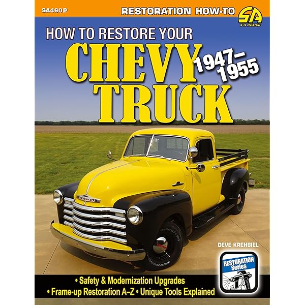 1947-1954 Chevrolet Pickup Camion Assemblage Manuel Chevy Usine 1955 1st Séries - Foto 4