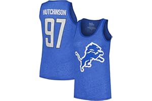 Majestic Threads Women's NFL Name & Number Tri-Blend Tank Top