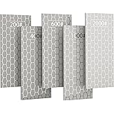 CWOVRS Diamond Sharpening Stones, 5 PCS Diamond Sharpening Plates with Honeycomb Surface Plate for Scissors Knives Outdoor To
