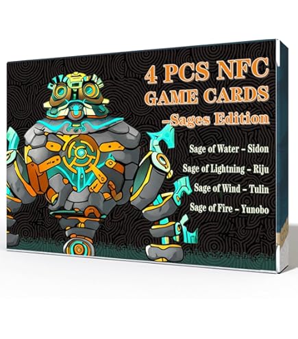 Amazon.com: Generic 35Pcs NFC Mini Eow & TOTK & BOTW Cards - with