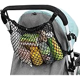 Accmor Universal Stroller Organizer, Polyester Net Mesh Bag Fits for Uppababy, Nuna, Britax, Doona Strollers, Non-Slip Adjust
