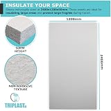 Triplast EPS 70 Sheets 6 x 2400x1200x50mm BBA Certified Insulation Board view 2