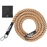 VEVOR Gym Climbing Rope, 1.5" Diameter 15 ft Length