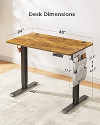 Marsail Electric Adjustable Height Standing Desk