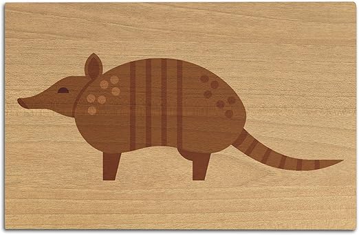 wooden armadillo