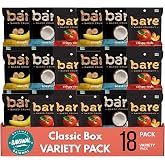 Bare Chips Variety Pack, Assortment of Apple, Banana and Coconut Chips, Snack Size Care Package Gift Box, 18 Count
