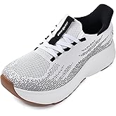 JACKSHIBO Slip in Women Hands Free Walking Shoes Wide Toe Box Arch Support with Metatarsal Pads Athletic Tennis Sneakers Slip on Breathable Plantar Fasciitis Orthopedic Thick Cushion Zero Drop Sole