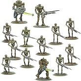 Warlord Games Automated Infantry Platoon - British Commonwealth for Konflikt 47 Highly Detailed Plastic Miniatures
