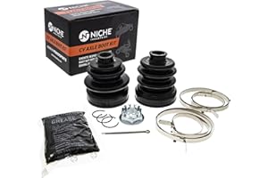 NICHE Front Rear CV Axle Boot Kit for Honda Rancher 420 Big Red 700 42240-HP7-A01 42230-HP7-A01 44235-HL1-A01