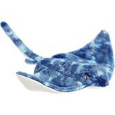 Aurora Adventurous Destination Nation Stingray Stuffed Animal - Global Exploration - Learning Fun - Blue 19 Inches