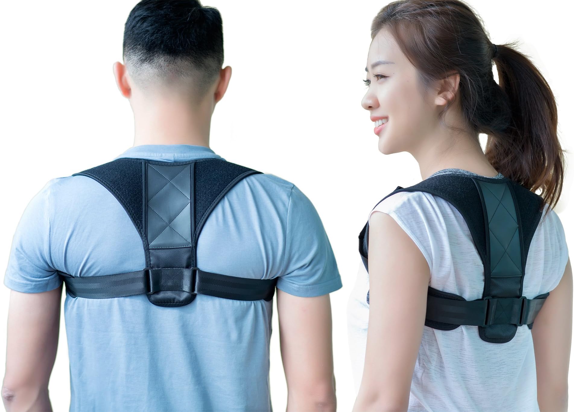Back Brace Posture Corrector Posture Support for Chest Upper Back and Shoulder for Improve Posture and Neck Pain Relief