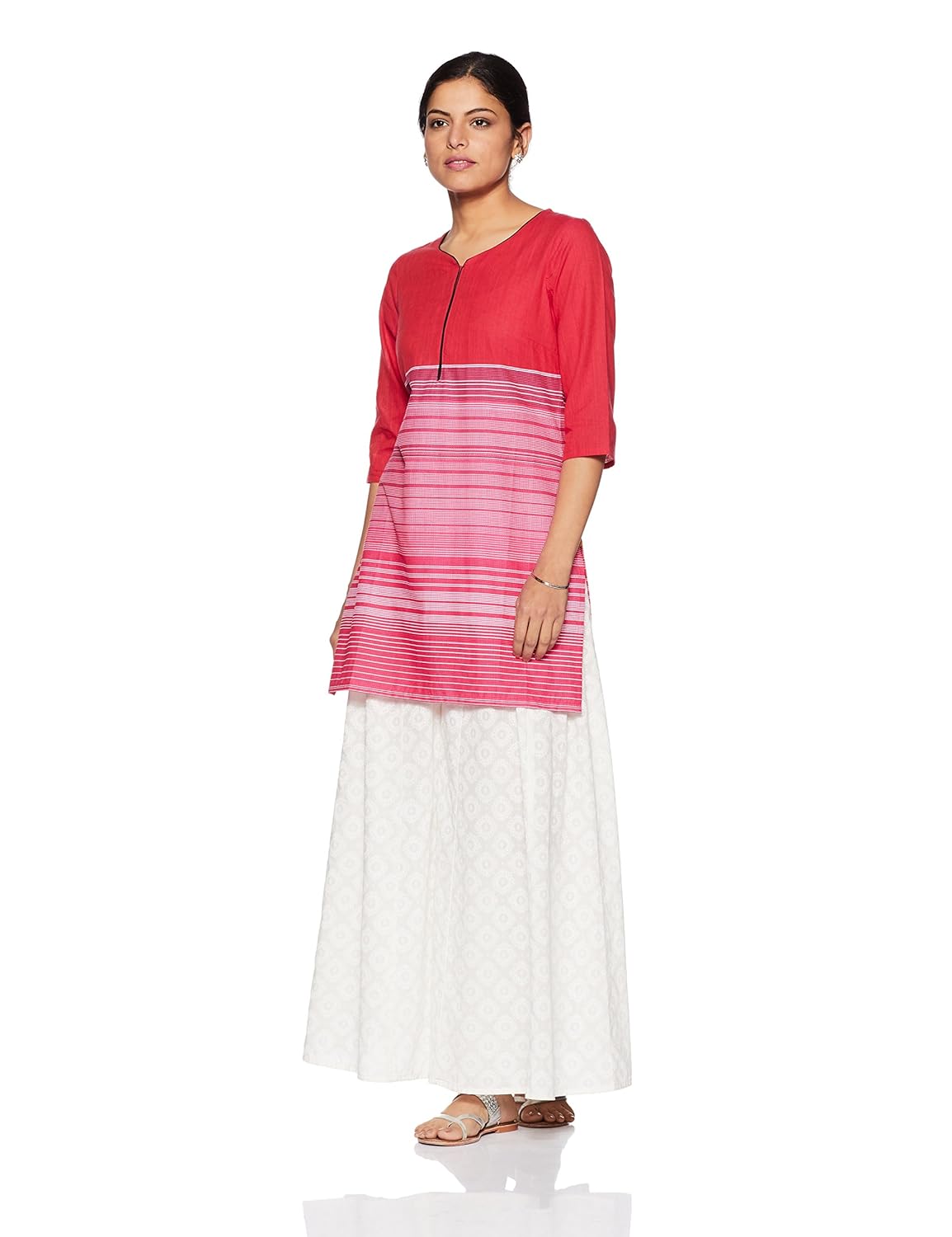 aurelia women's straight kurta