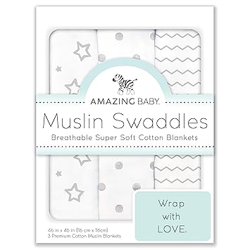 muslin swaddle blankets amazon