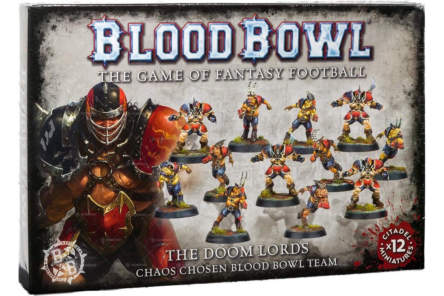 Games Workshop - Blood Bowl: Chaos Chosen Team - The Doom Lords