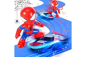 BMESSE Dancing Kids Toys for Boys 4-6 Years Old, Spin Robot Toys for Boys with Colorful Lights & Music, Interactive Toddler Kids Toy for 3 4 5 6 7 8 Years Old Boys (Dancing Robot)