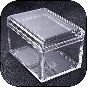 Caja de almacenamiento de acrílico transparente para bolsa de té con
