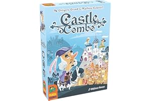 Pandasaurus Games Castle Combo Card Game - Maximize Combos in This Card Placement Strategy Game, Quick Competitive Family Fun for Kids & Adults, Ages 10+, 2-5 Players, 15-30 Minute Playtime