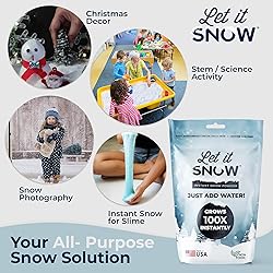 Let it Snow Instant Fake Snow Powder – Made in