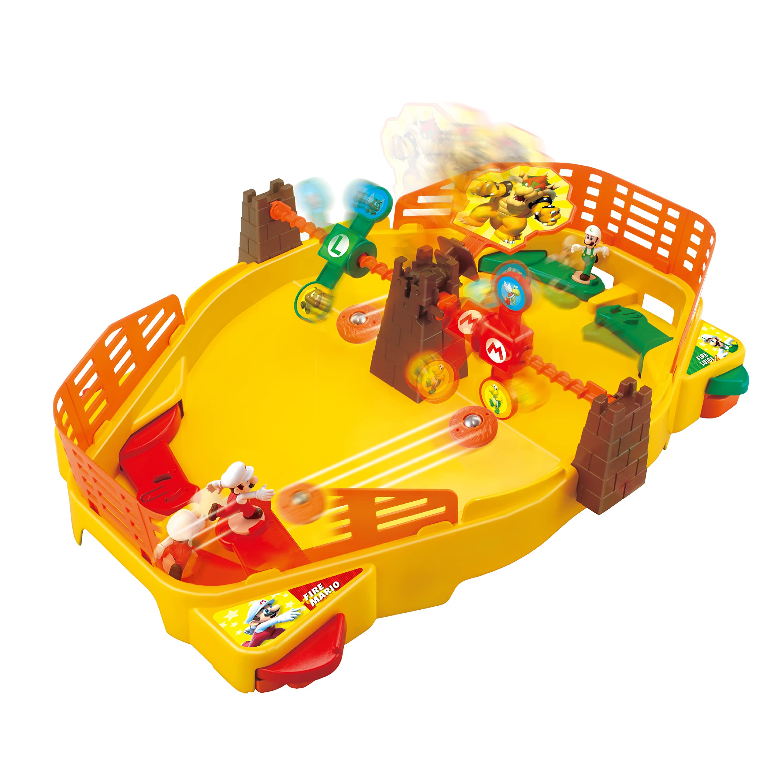 Photo 1 of (unknown if complete) EPOCH Super Mario Fireball Stadium - 2-Player Tabletop Action Game for Ages 5+ - Includes Bowser’s Tower