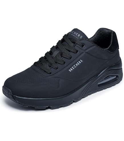 Amazon.com | Skechers Street Men's,UNO Court - Low-Post,BLK,6.5 M