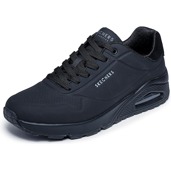 Amazon.com | Skechers UNO Suited On Air Men's Low Trainers Taupe