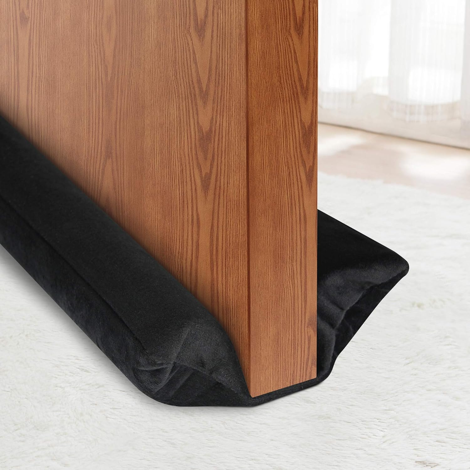 Draft Stoppers - Door Draft Stopper - Weather Stripping Noise Blocker Window Breeze Blocker, Adjustable 30