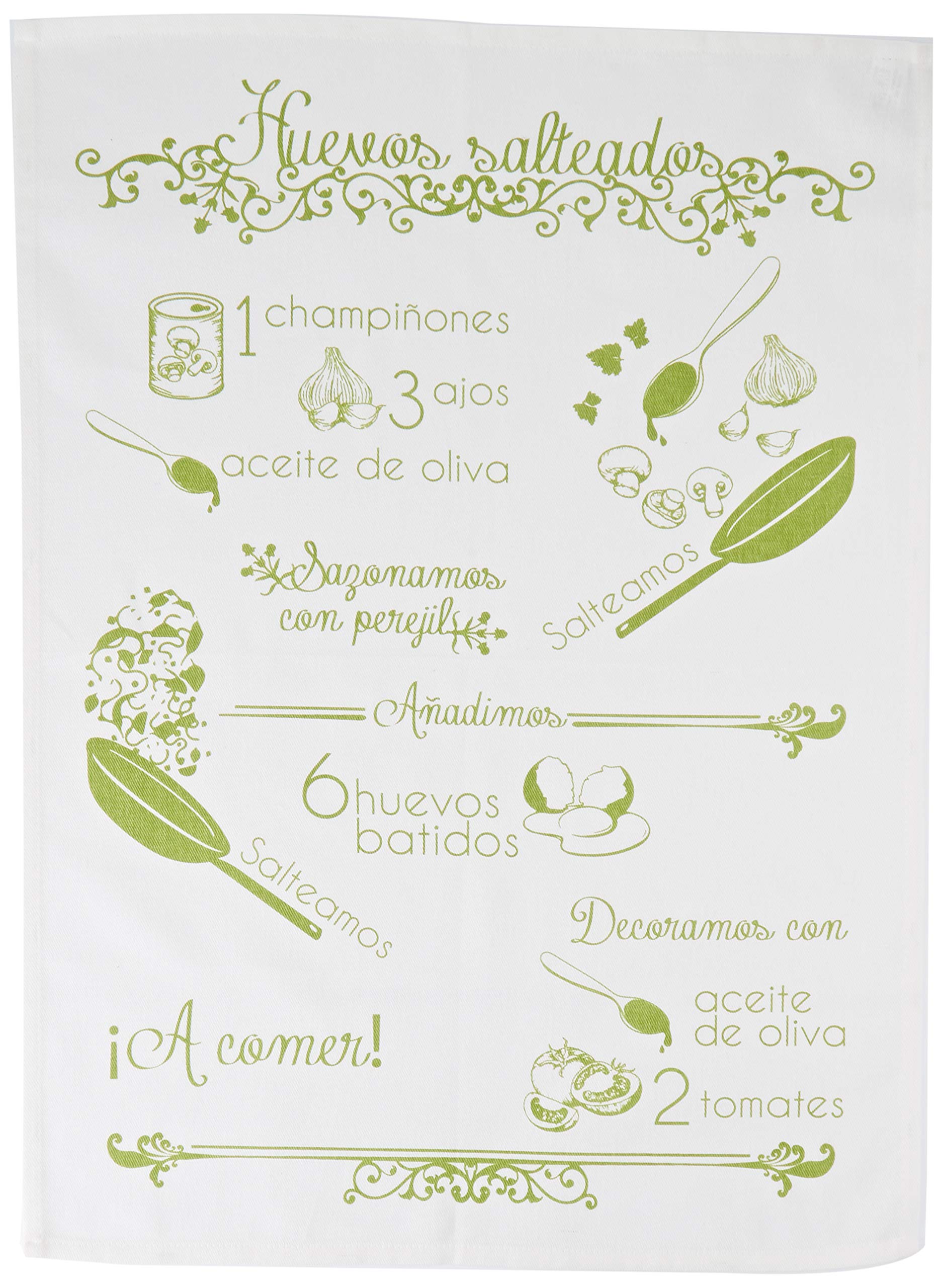 My Home Kitchen Towel Egg Treats Green