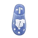 Laura Ashley Ladies Dot Embroidered Soft Terry