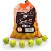 Golf Ball Monkey Pro Line Used Golf Balls - 50, 3A Yellow