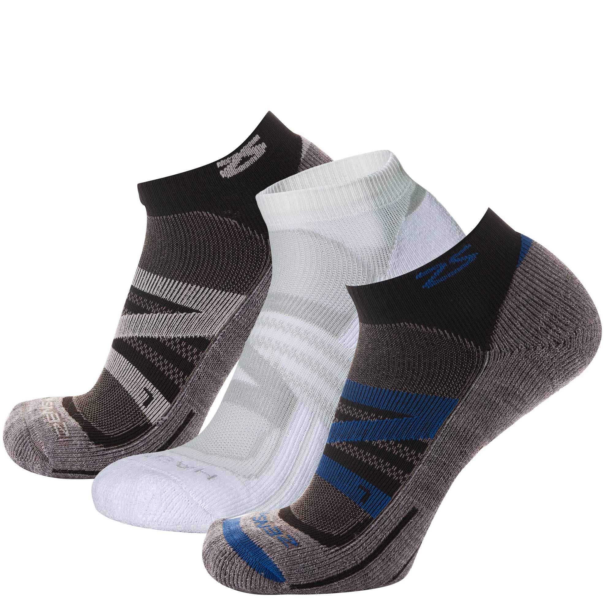 Zensah Wool Running Socks - Soft Cushioned Merino