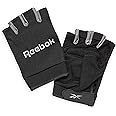 Reebok Classic Fingerless Gloves Lightweight Fitness & Weight Lifting Gloves for Training