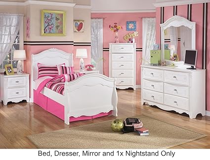 Amazon Com Exquisite Twin Bedroom Set With Sleigh Bed