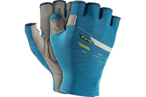 NRS Women's Half-Finger Boater's Gloves-Fjord-M