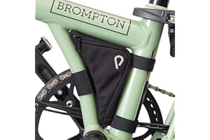 Vincita Boomerang Bag - Frame Bag for Brompton Bike - Bicycle Accessories (Black)