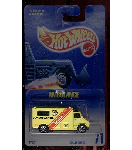 Amazon.com: Hot Wheels 2010 Race World Super Van Ambulance 1:64