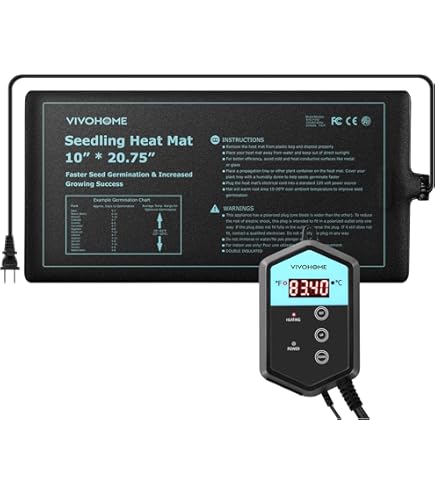 Exsivemy Seedling Heat Mat Durable Waterproof Heat Mat For Plants | INDIA