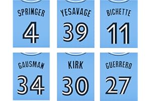 Toronto Blue Jays Posters - Blue Jays Wall Art - Blue Jays Current Baseball Players Poster - Players Bichette Yesavage Gausma