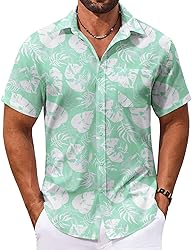 COOFANDY Hawaii Essentials for Vacation Island