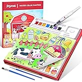 JoyCat Paint with Water Coloring Books for Toddlers, Watercolor Painting Sets for Kids Ages 3-5 4-8, Arts and Crafts Drawing 