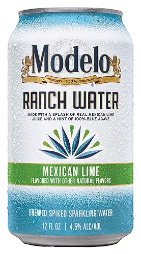 Modelo Ranch Water Spiked Sparkling Water, 6 pk, 12 fl oz Cans, 4.5% ...