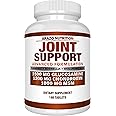 Glucosamine Chondroitin Turmeric Msm Boswellia - Joint Support Supplement for Relief 180 Tablets - Arazo Nutrition