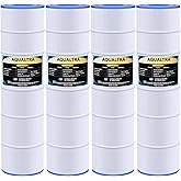 AQUALTRA Pool Filter Cartridges Compatible with PJAN115, CL460, CV460, C-7468, FC-0810, FC-6410, Ultral-A9, A0558000, R0554600, 115 sq. ft. Pool Filter, 27" x 7" 4 Pack