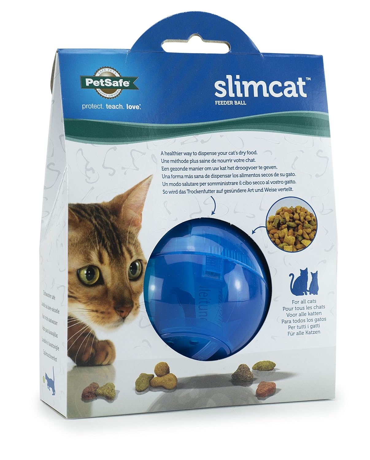 Buy Petsafe Slimcat Feed Ball Blue Online At Low Prices In India
